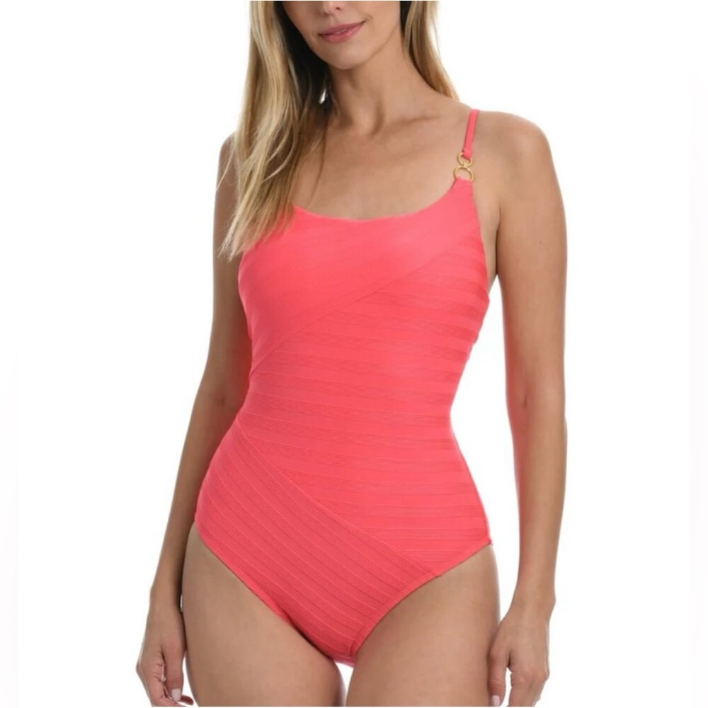 La Blanca Body Mio One Piece Swimsuit Size 12